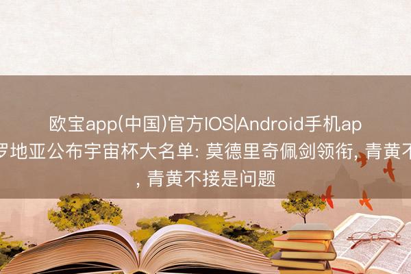 欧宝app(中国)官方IOS|Android手机app下载 克罗地亚公布宇宙杯大名单: 莫德里奇佩剑领衔， 青黄不接是问题