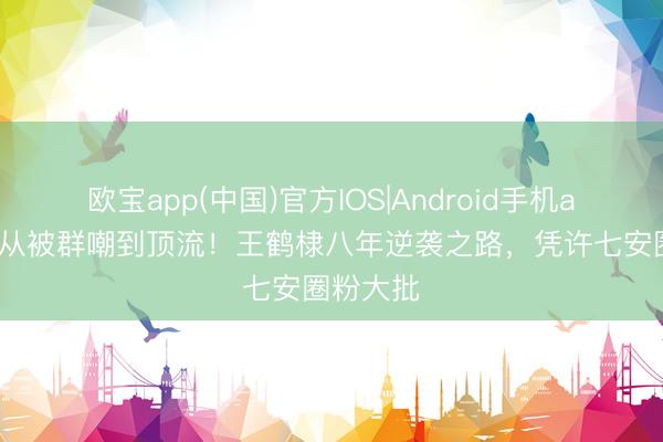 欧宝app(中国)官方IOS|Android手机app下载 从被群嘲到顶流！王鹤棣八年逆袭之路，凭许七安圈粉大批