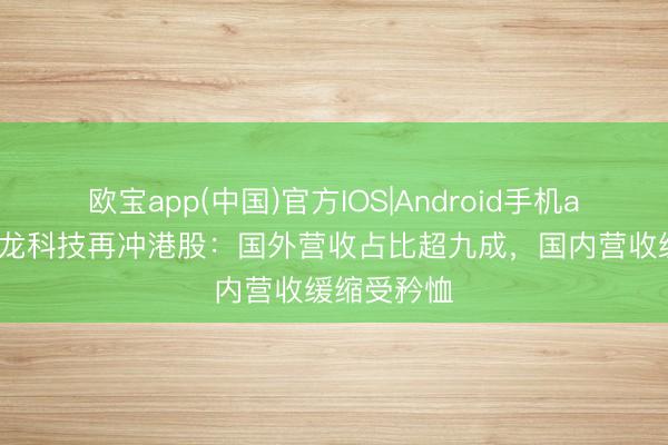 欧宝app(中国)官方IOS|Android手机app下载 鲟龙科技再冲港股:国外营收占比超九成,国内营收缓缩受矜恤